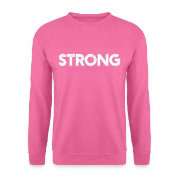 fitness - Unisex Sweatshirt - pink - Front