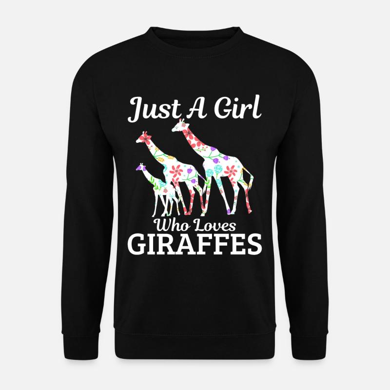 Giraffes - Unisex Sweatshirt - black
