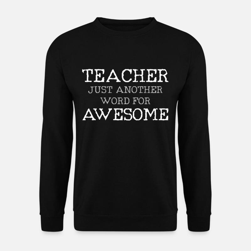 teacher - Unisex Sweatshirt - black