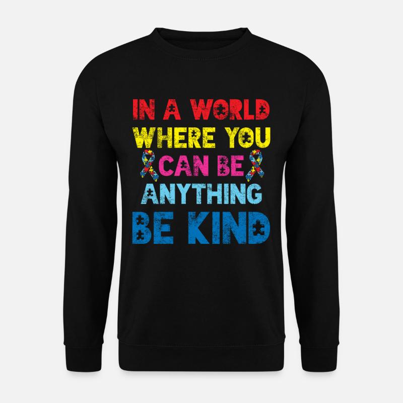 L'autisme - Sweat-shirt Unisexe - noir
