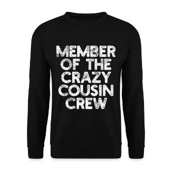 Cousins - Sweat-shirt Unisexe - noir - Devant - Alina (178cm) & Michal (187cm)