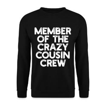 Cousins - Sweat-shirt Unisexe - noir - Devant - Alina (178cm) & Michal (187cm)
