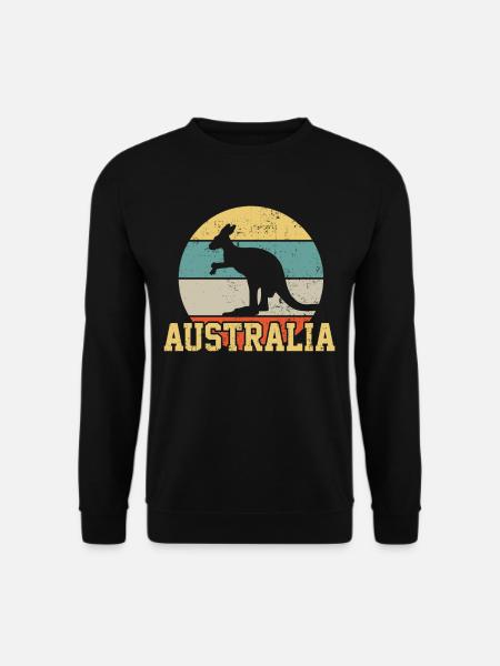 Australien - Unisex Pullover - Schwarz
