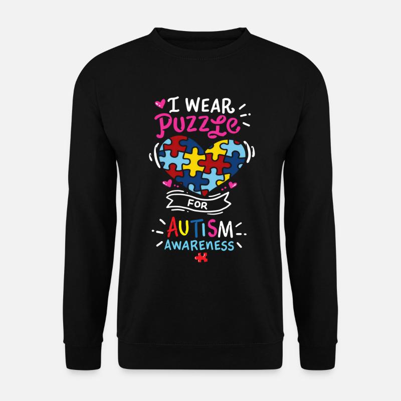 autism - Unisex Sweatshirt - black