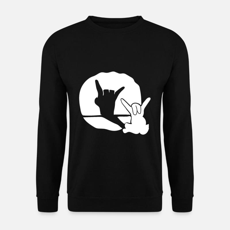 Lapin de Pâques lapin de Pâques - Sweat-shirt Unisexe - noir