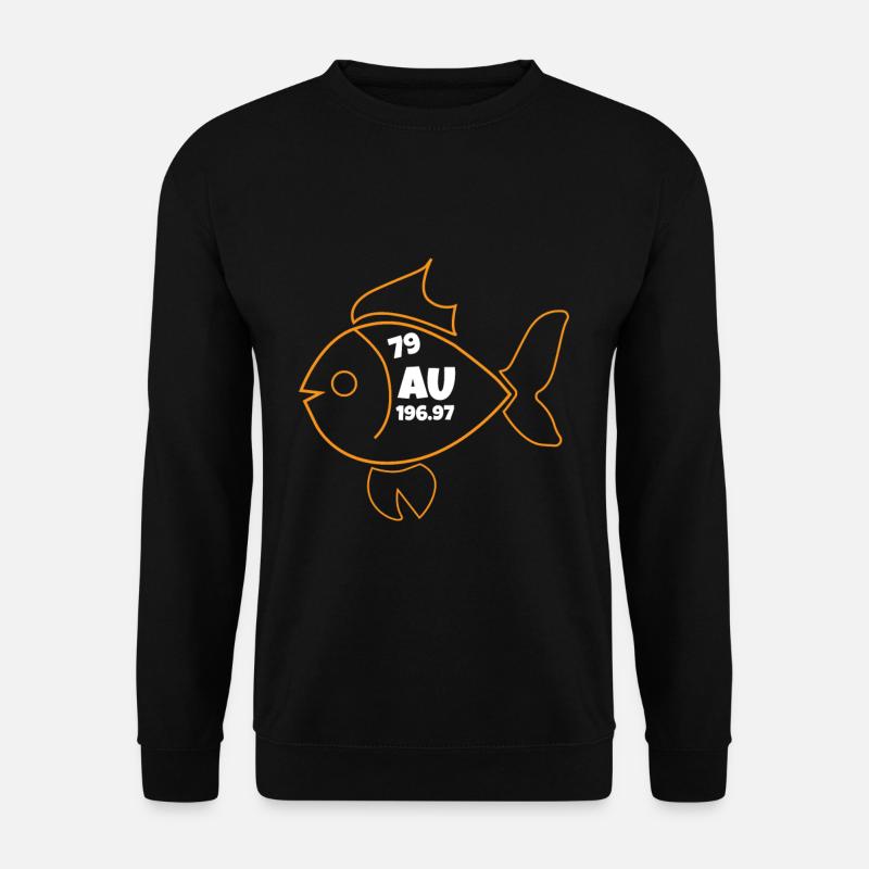 Au Goldfisch - Unisex Pullover - Schwarz