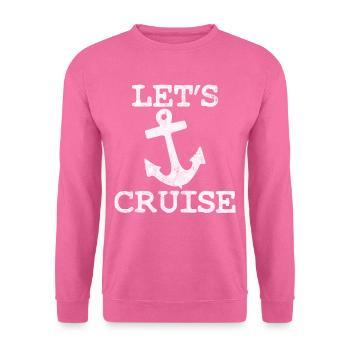 Kreuzfahrtschiff Urlaub - Unisex Pullover - Pink - Vorne