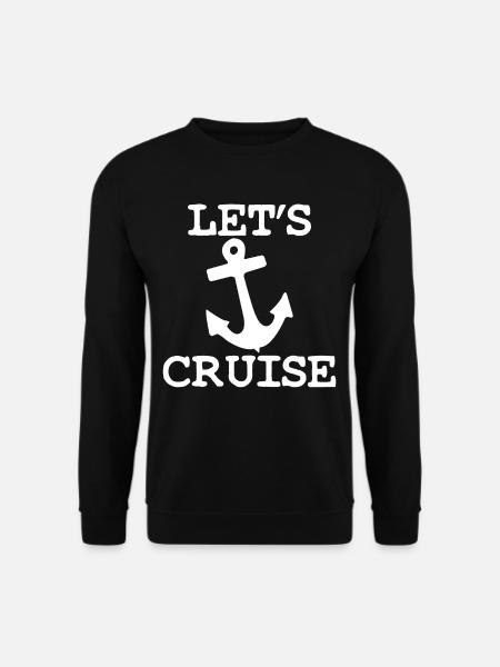 Kreuzfahrtshiff Kreuzfahrt - Unisex Pullover - Schwarz