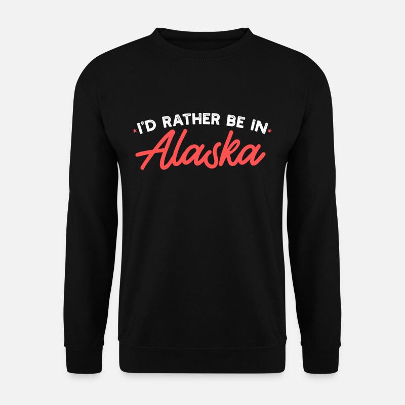 Alaska - Unisex Pullover - Schwarz