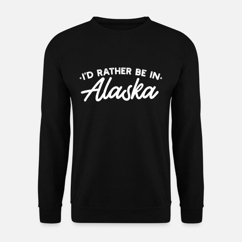 Alaska - Unisex Pullover - Schwarz