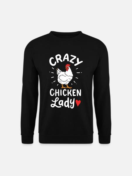 Chicken Lady - Unisex Sweatshirt - black