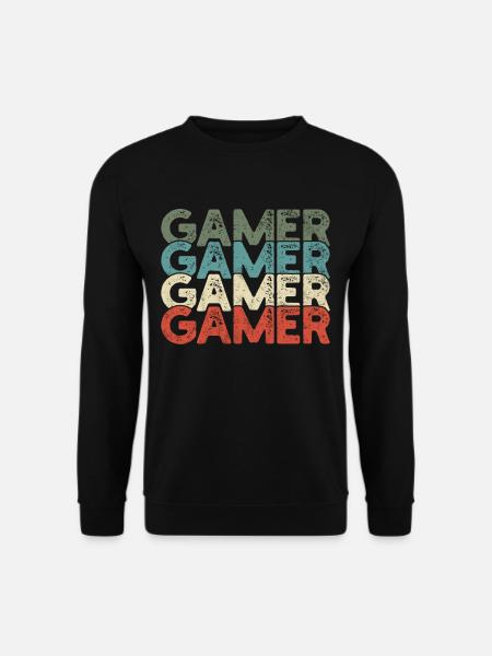 Gamer Gaming - Unisex Pullover - Schwarz