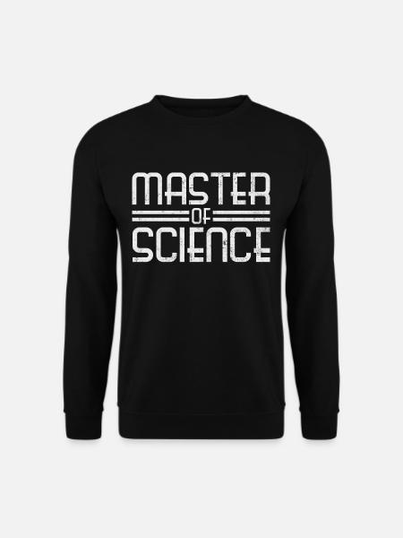 Master's degree - Unisex Sweatshirt - black