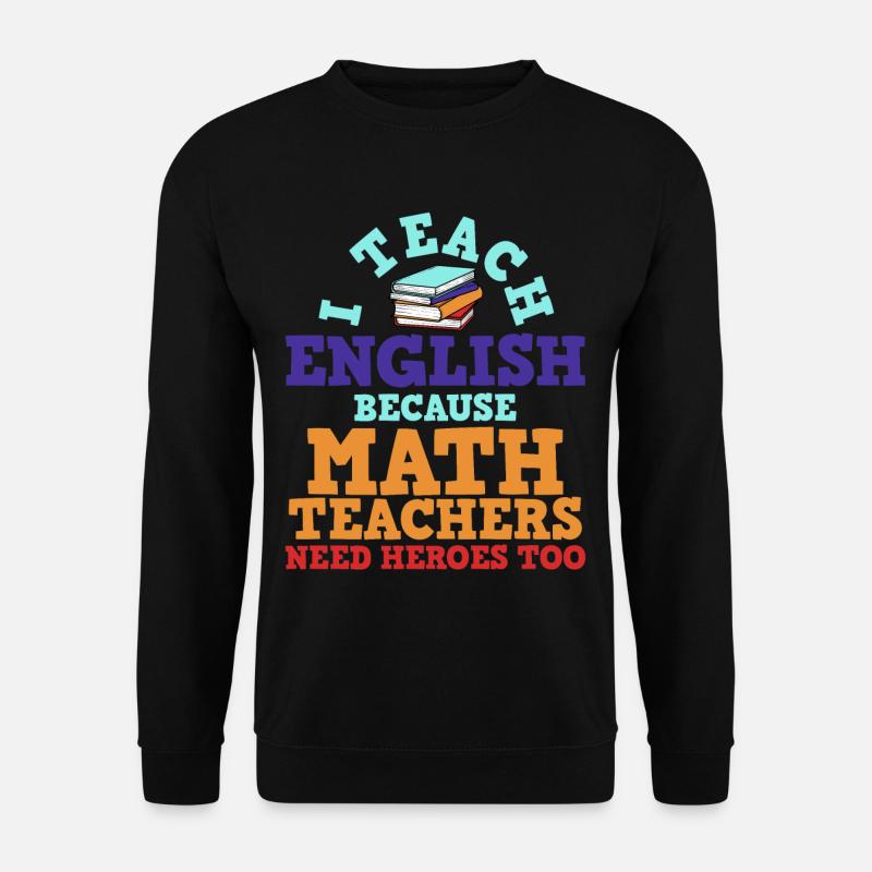 Englischlehrer - Unisex Pullover - Schwarz