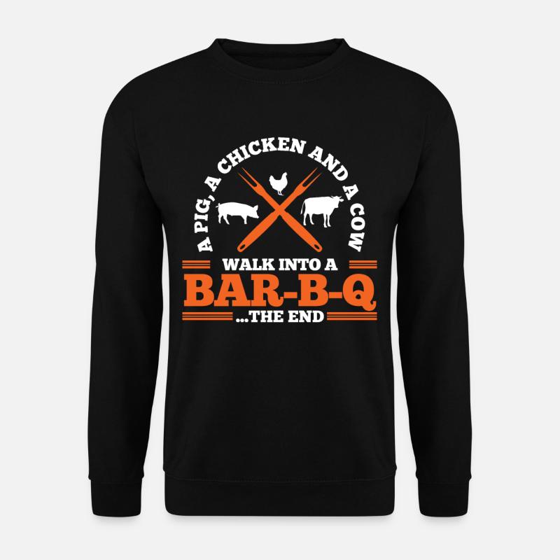 BBQ BBQ - Unisex Sweatshirt - black