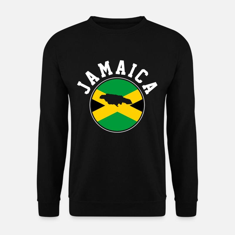 Jamaica flag - Unisex Sweatshirt - black