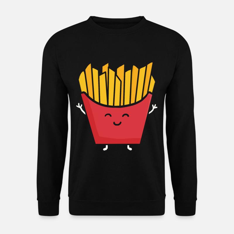 frites - Sweat-shirt Unisexe - noir