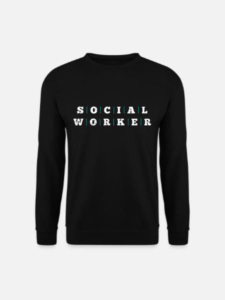 Social worker - Unisex Sweatshirt - black