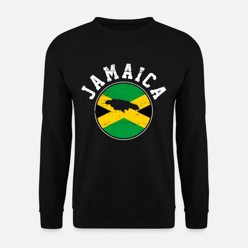 Jamaika - Unisex Pullover - Schwarz