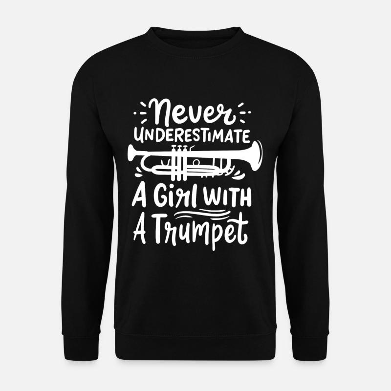 Trumpet Trumpeter - Unisex Sweatshirt - black