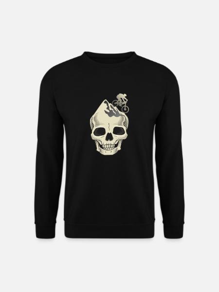 MTB Mountain Biking Mountain Bike Mountain Bike - Unisex Sweatshirt - black