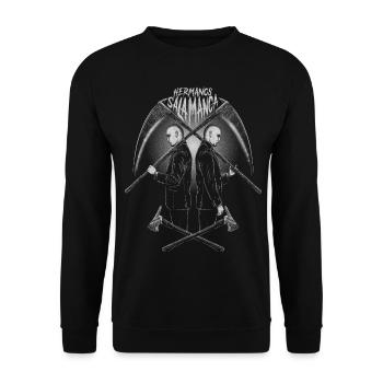 Breaking Bad Brothers Hermanos Salamanca - Unisex Sweatshirt - black - Front - Alina (178cm) & Michal (187cm)