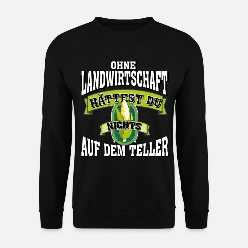 Geschenk für Landwirt - Unisex Pullover - Schwarz