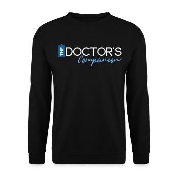 Docteur compagnon - Sweat-shirt Unisexe - noir - Devant - Alina (178cm) & Michal (187cm)