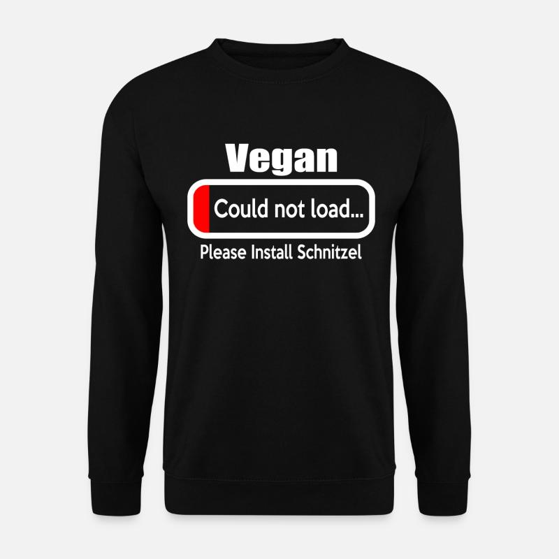 Vegan Error - Unisex Pullover - Schwarz