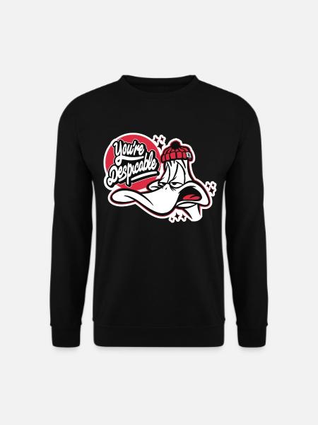 Looney Tunes Daffy Duck Despicable - Unisex Sweatshirt - black