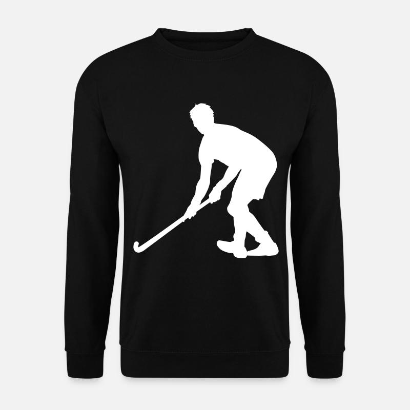 Feldhockeyspieler - Unisex Pullover - Schwarz