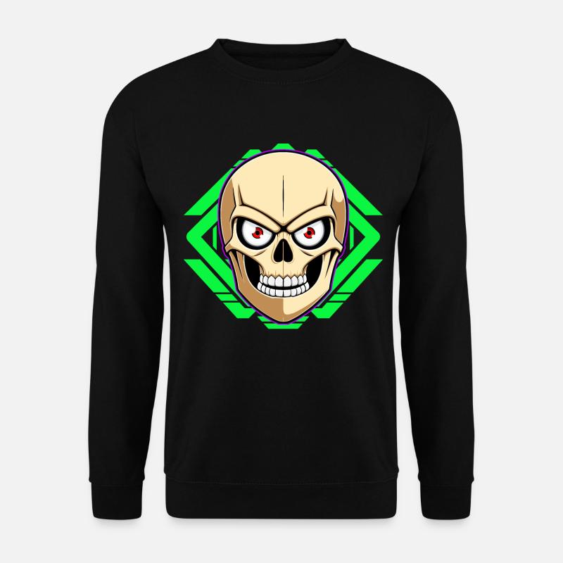 Totenkopf - Unisex Pullover - Schwarz