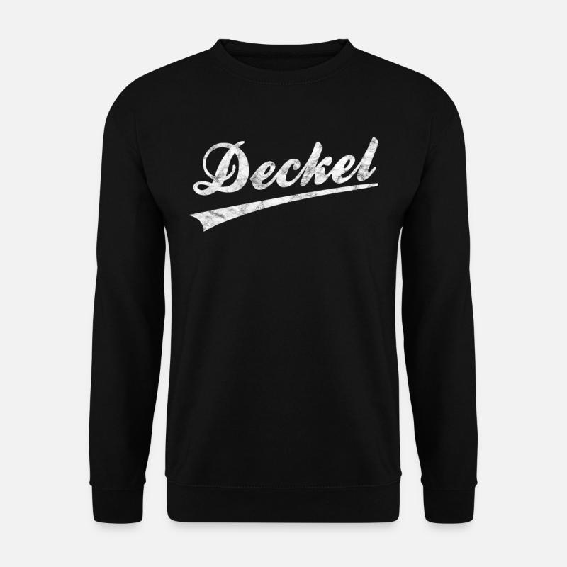 Partner Partnerlook Deckel und Topf - Unisex Pullover - Schwarz