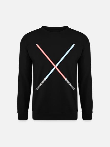 Lightsaber Laserschwert Lichtschwert - Unisex Pullover - Schwarz