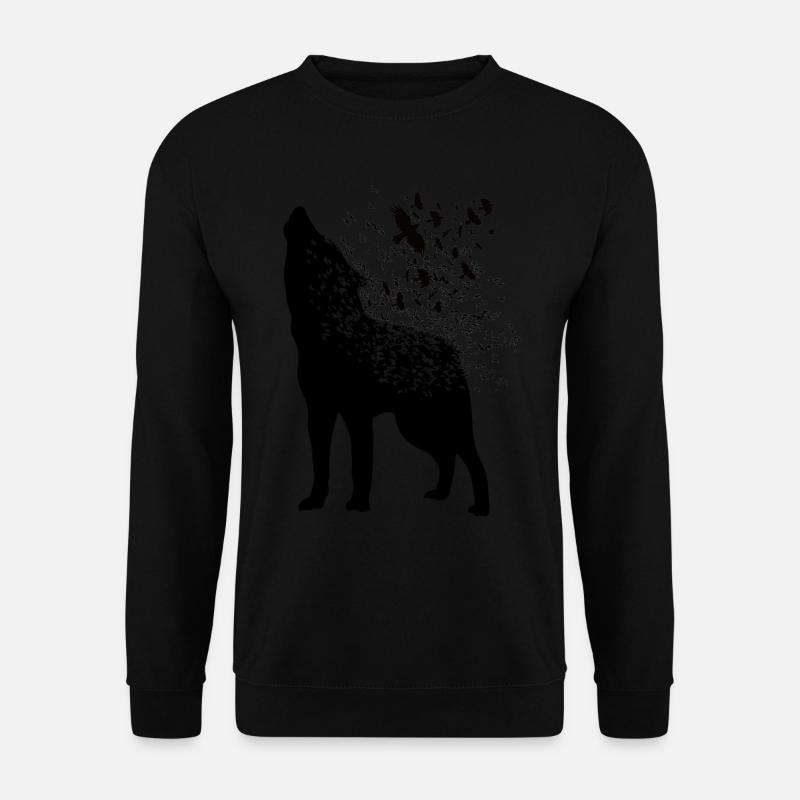 Vikings - Fenris Wolf - Unisex Sweatshirt - black