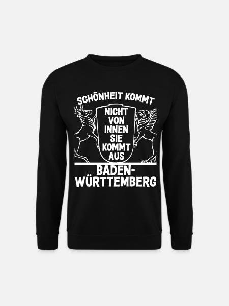 Baden und Badner cooler lustiger Spruch - Unisex Pullover - Schwarz