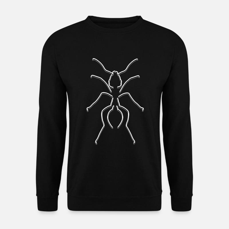 Ant Ant Ant Lines - Unisex Sweatshirt - black