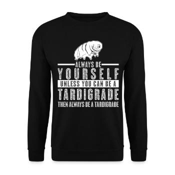 Tardigrade Ours de mer Rengaine - Sweat-shirt Unisexe - noir - Devant - Alina (178cm) & Michal (187cm)