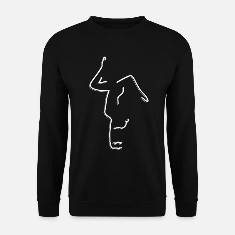 Handstand Gymnastics Lines - Unisex Sweatshirt - black