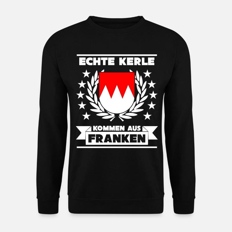 Franken Spruch - Unisex Pullover - Schwarz