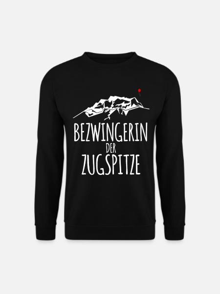 Zugspitze Berge Wandern - Unisex Pullover - Schwarz