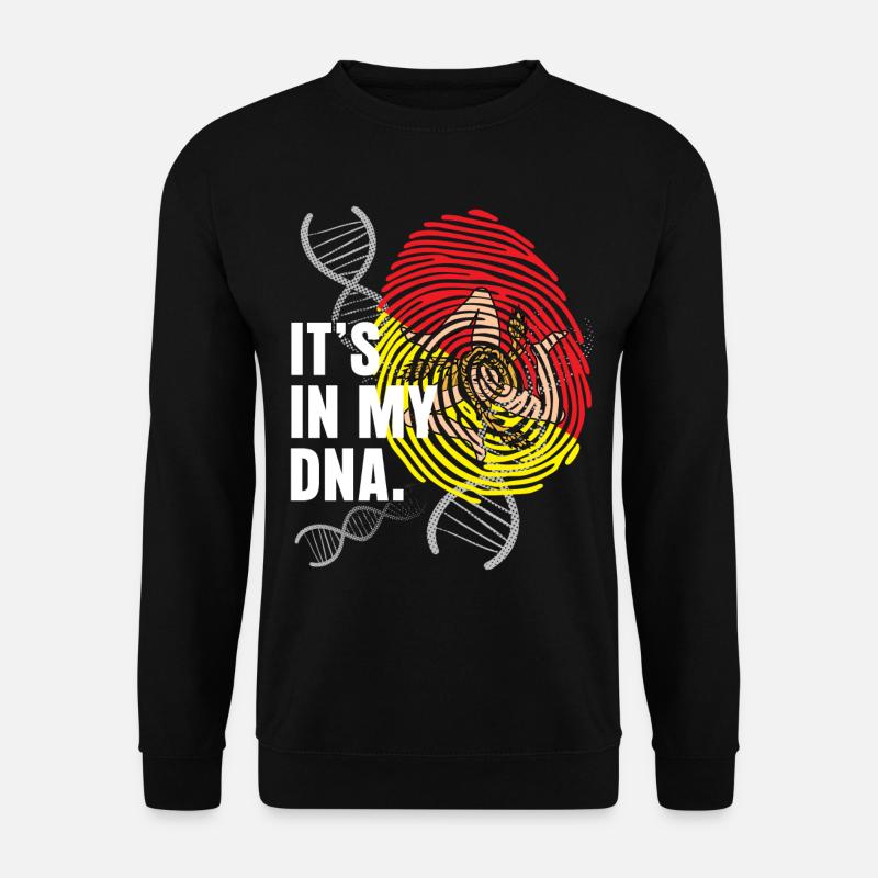Sizilien Sicilia Flagge - Unisex Pullover - Schwarz