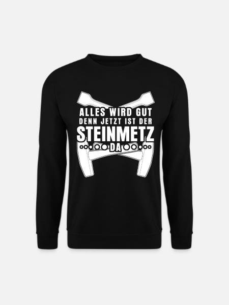 Steinmetz - Unisex Pullover - Schwarz