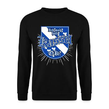J’aime Kassel - Sweat-shirt Unisexe - noir - Devant - Alina (178cm) & Michal (187cm)