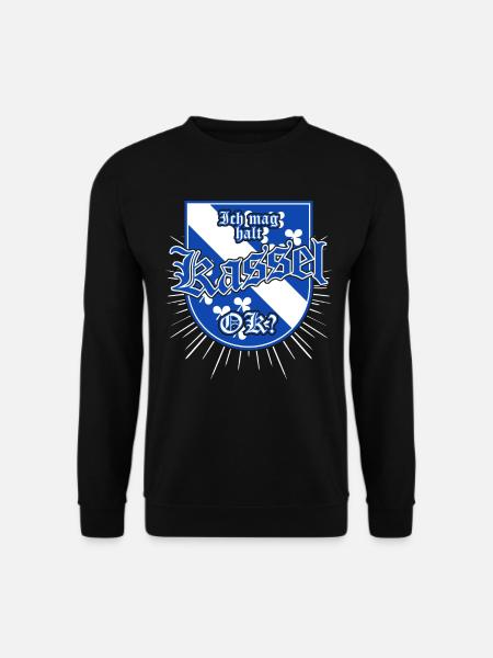 Ich mag Kassel - Unisex Pullover - Schwarz