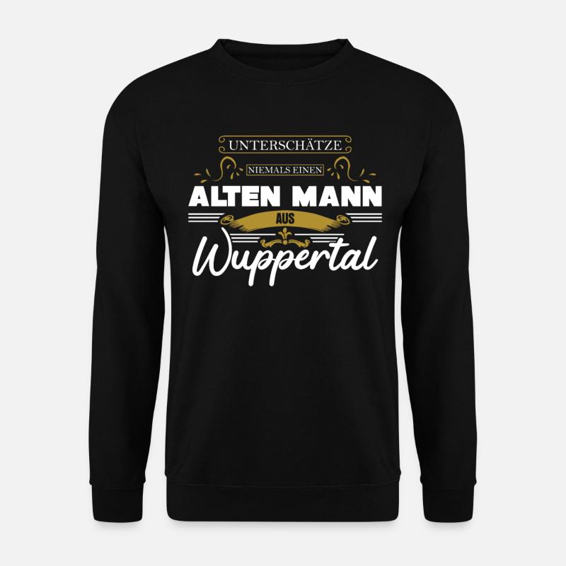 Wuppertal Wupptertaler - Unisex Pullover - Schwarz