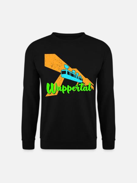 Wupptertaler Schwebebahn Bahn Wuppertal - Unisex Pullover - Schwarz