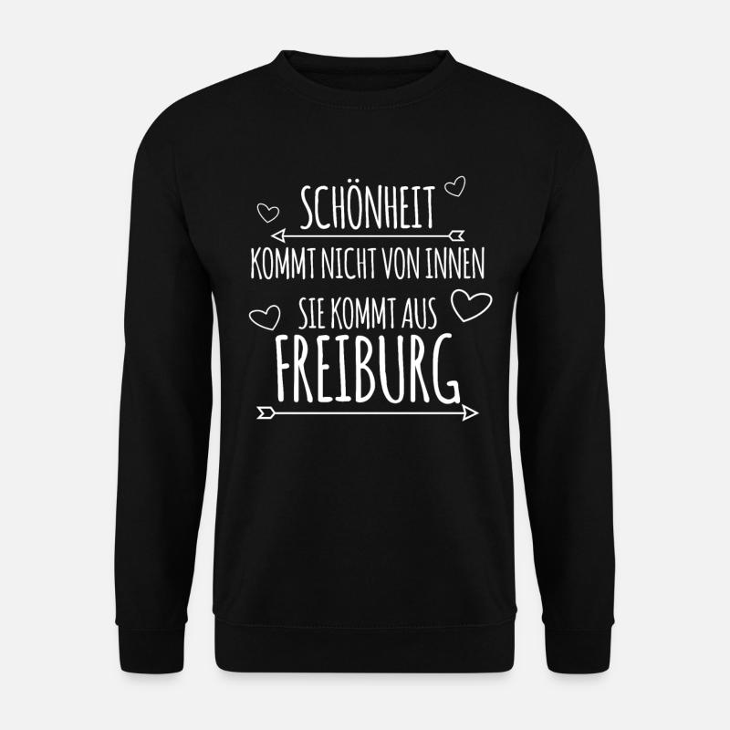 Freiburger Freiburgerin Freiburg - Unisex Pullover - Schwarz