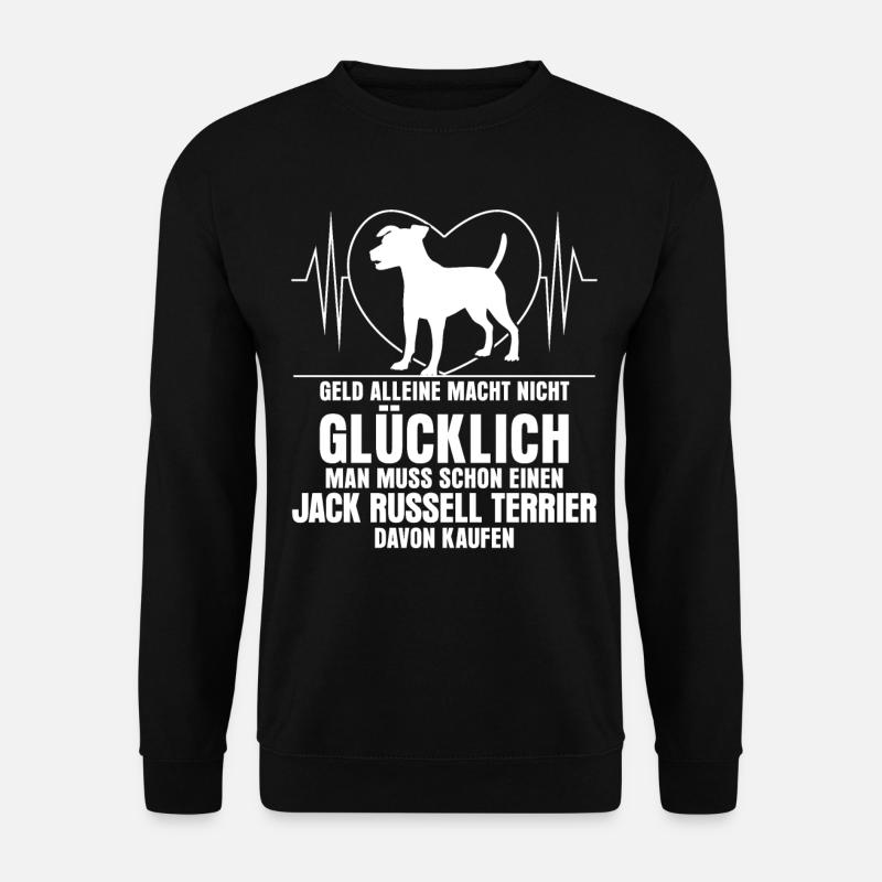 Jack Russel Terrier Jack Russell Terrier - Unisex Pullover - Schwarz