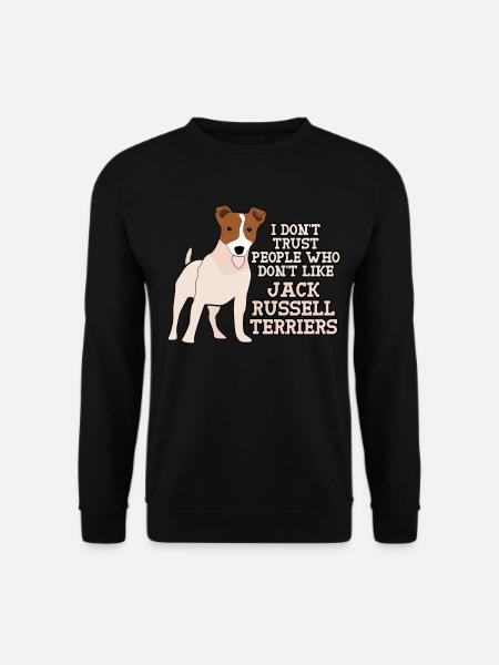 Jack Russell Terriers - Unisex Pullover - Schwarz